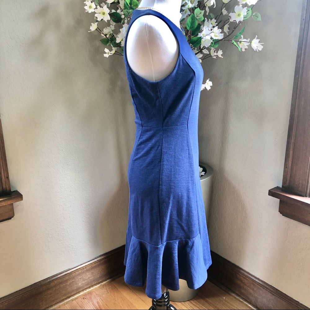 NWT Banana Republic Sheath Dress w/Flounce Skirt, 0 - Picture 3 of 14